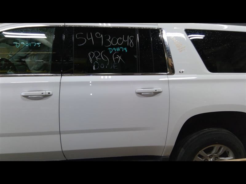 Driver Rear Side Door Privacy Tint Opt Ako White Fits 15-17 SUBURBAN 1500 661680