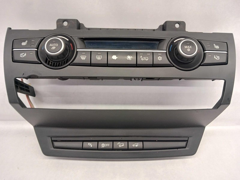 2012 BMW X5 Heat AC Controller automatic 4 zone control OEM 12