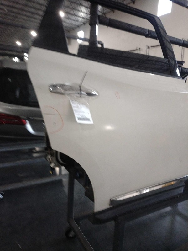 2014 Nissan Pathfinder Right Rear Door White 378951 Used, Scratches