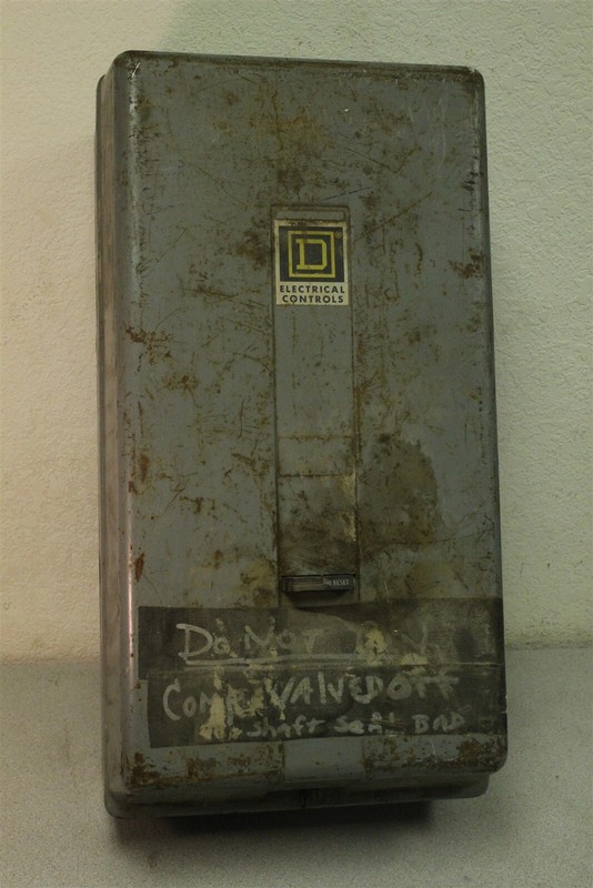 Square D Size 3 Starter Class 8536 Type S 245859 *FREE SHIPPING*