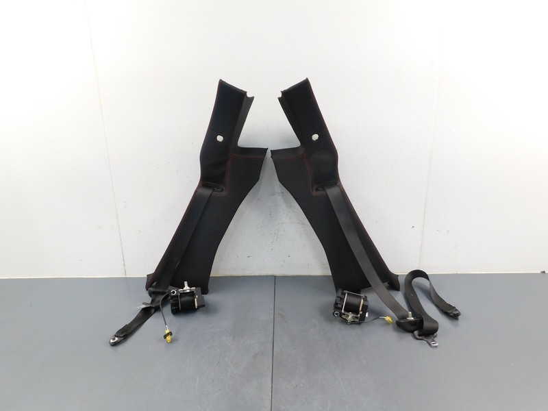 2008 05 06 07 09 Ferrari F430 Scuderia B Pillar Panels / Seat Belts #1293 M3