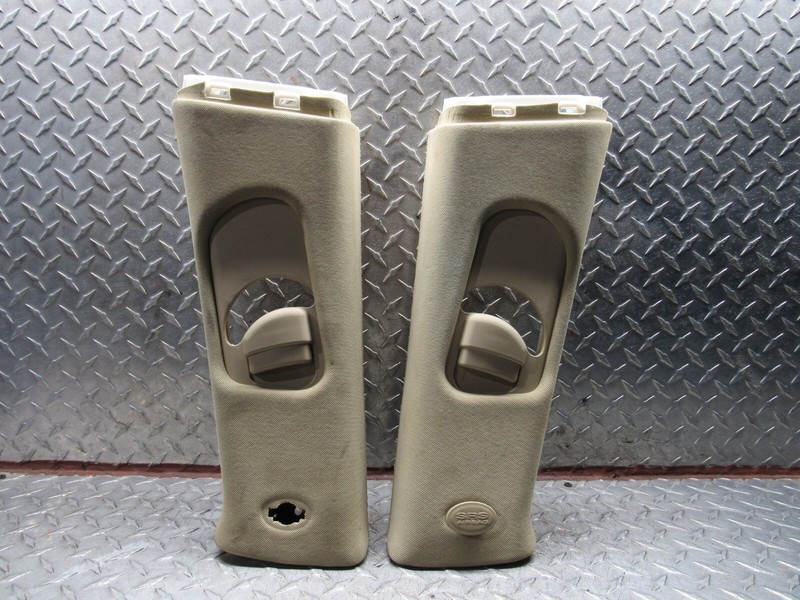 12 HYUNDAI GENESIS SDN LEFT & RIGHT B PILLAR UPPER TRIM PAIR COVER PANEL OEM