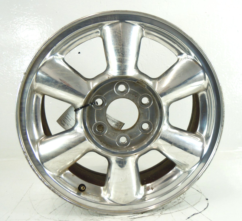 2002 03 04 05 2007 GMC Envoy 17x7 Aluminum Wheel Rim 6 Spoke OEM Polished