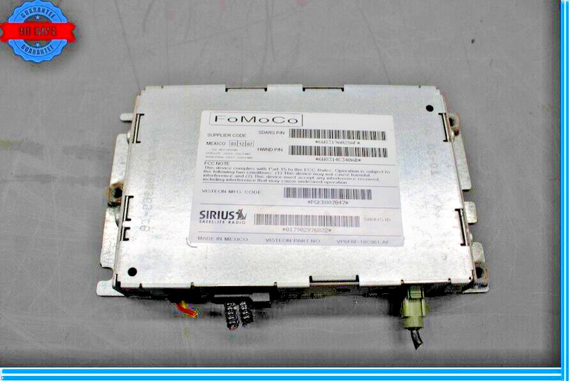 07-11 Jaguar X150 XKR XK Satellite Receiver Radio Module Unit 6W8314C340AB Oem