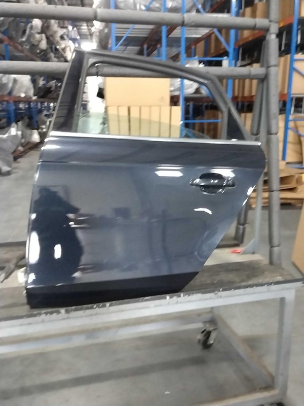 2013 AUDI A4 Left Rear Door Black OEM 317624 128k Miles - Used Condition