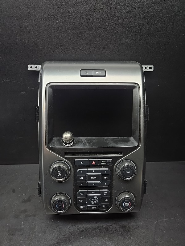 09-14 F150 Radio Stereo & Climate Control A/C Heating Bezel Faceplate Panel OEM