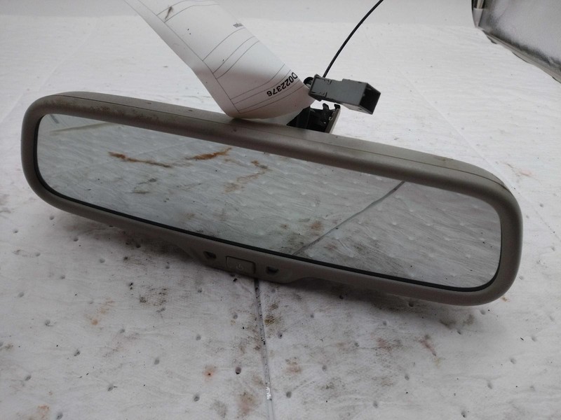 2015 AUDI Q7 Interior Rear View Mirror Black OEM 8R0857511J50 113k Miles