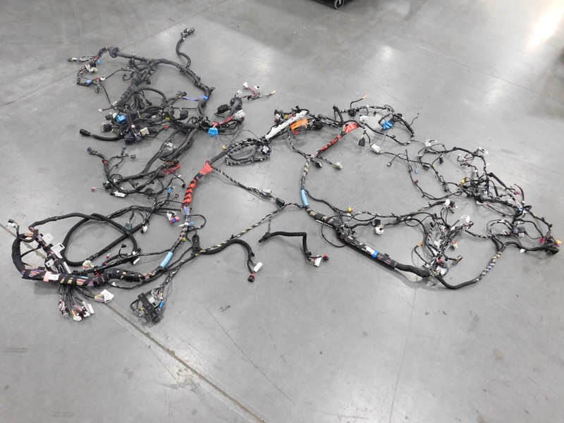 2021 Tesla Model S Long Range Plaid Chassis Wiring Harness #9677 Y3