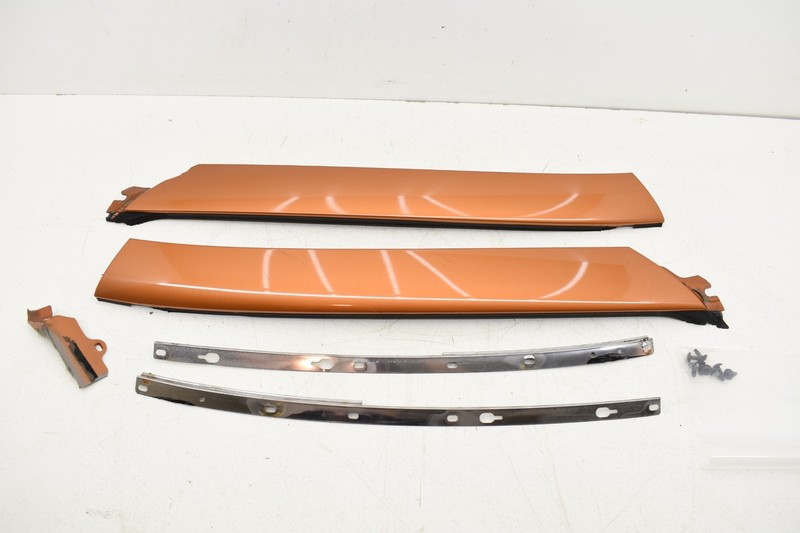 2005 Nissan 350Z Convertible Exterior A Pillar Trim LH RH Orange OEM DAMAGE KW59