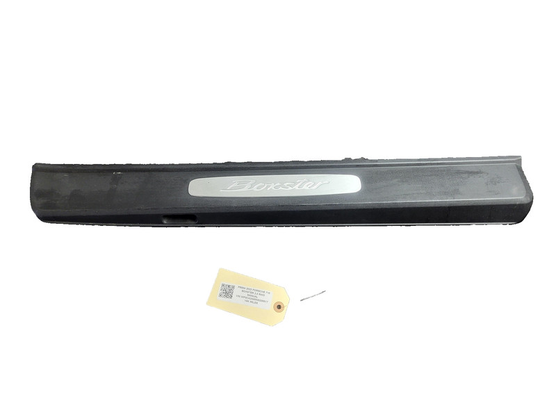 PORSCHE BOXSTER 718 Right Passenger Door Sill Plate Molding USED OEM 981504468