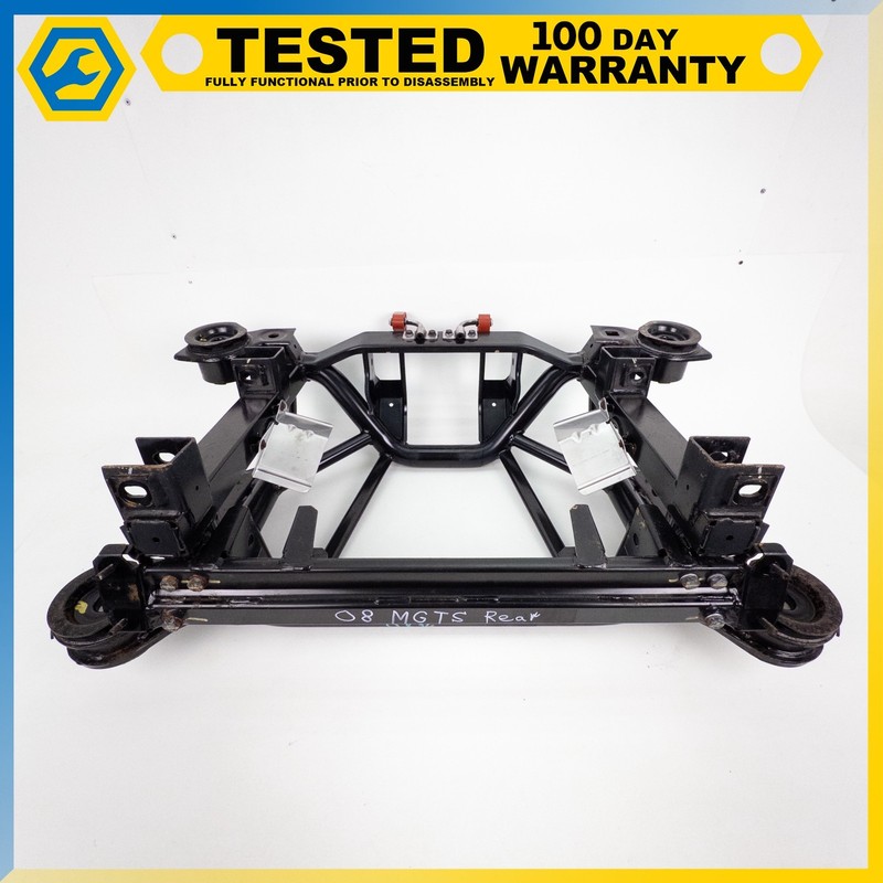 08-19 MASERATI GRANTURISMO REAR SUSPENSION FRAME CROSSMEMBER ASSEMBLY OEM