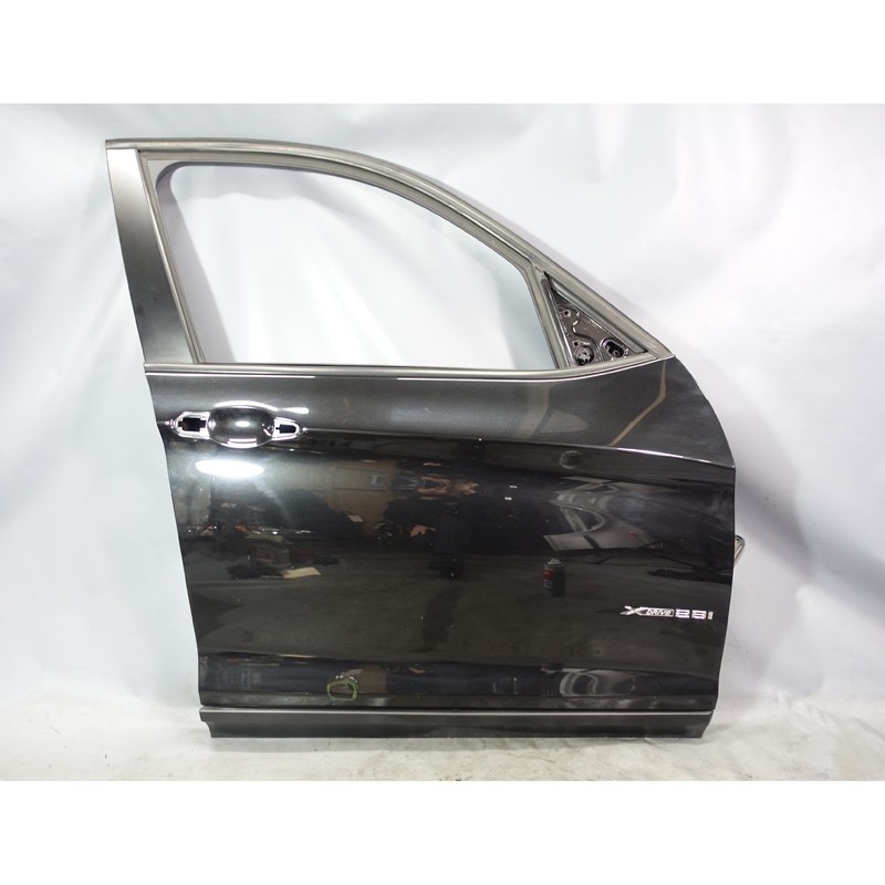 2011-2017 BMW F25 X3 SAV Right Front Passenger Door Shell Black Sapphire OEM