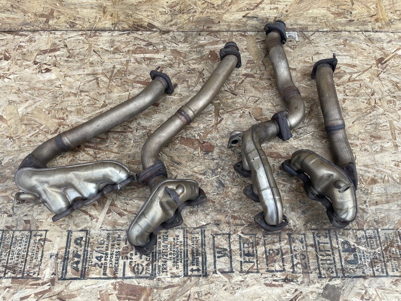 95-01 BMW E38 750iL 850Ci V12 Engine Headers Exhaust Intake Manifold Pipes OEM