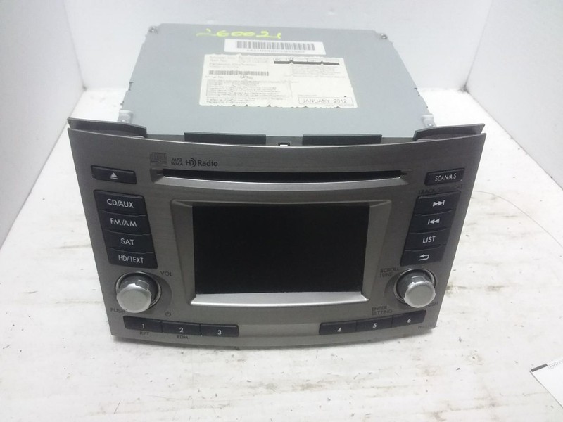 Radio Receiver AM FM CD Limited Fits 12 LEGACY 86201AJ62A