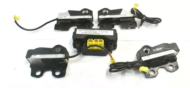 06-13 Mercedes W211 E350 CLS550 Right Seat Weight Sensor Control Module Set OEM