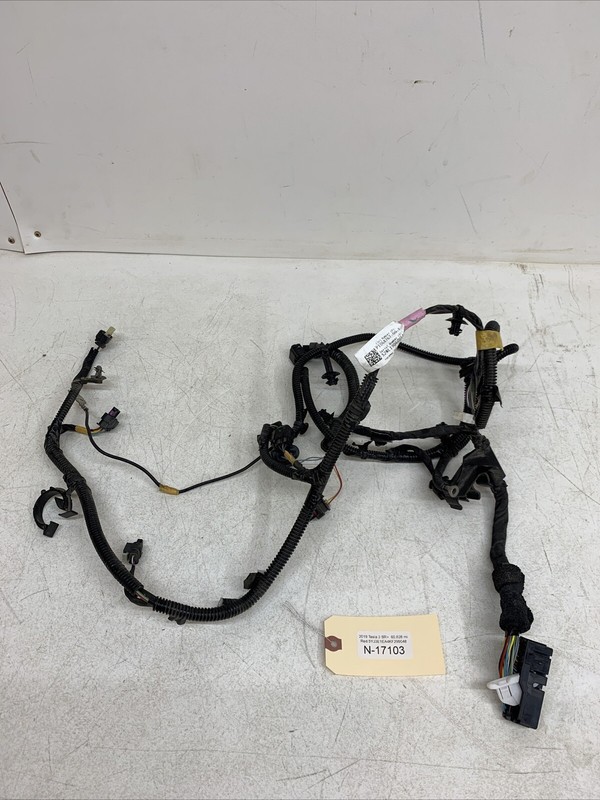 17-20 TESLA 3 THERMAL SUB 12V BATTERY WIRE WIRING HARNESS 1068767-00F 17103 B86