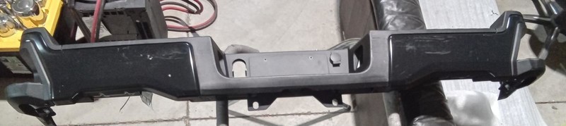 2023-2024 Ford F-250 F-350 Rear Bumper Carbon Black w/o Park Assist PC3Z17810KA