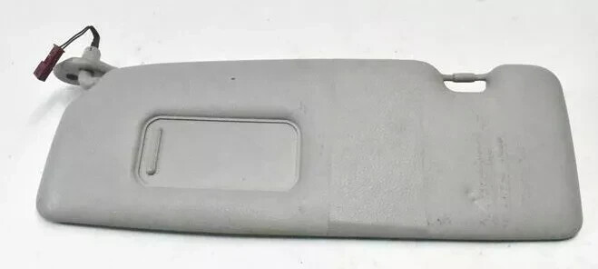 06-10 BMW E63 650i Left Driver Side Sunvisor Sun Visor Light Grey OEM