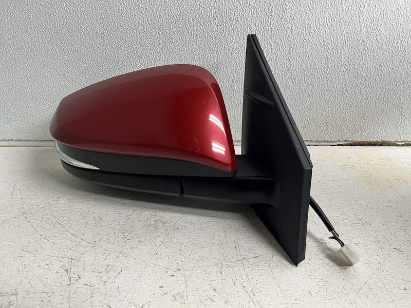 2013-2014 Toyota RAV4 RAV-4 Red Right Passenger Side View Door Mirror 6 Wire