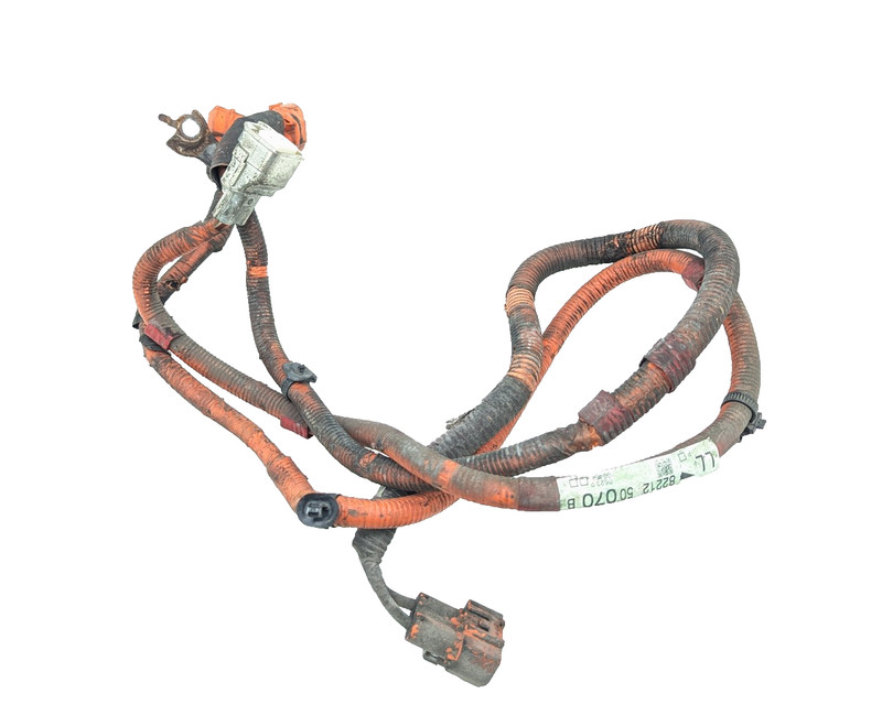 08-11 LEXUS UVF46 LS600hL ELECTRIC A/C COMPRESSOR WIRE WIRING HARNESS Pair