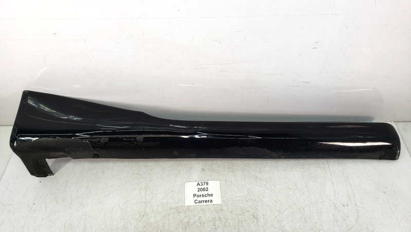 ✅ 99-05 OEM Porsche Carrera 911 Right Passenger Skirt Rocker Panel Shell Black*