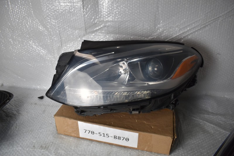 MERCEDES BENZ GLE CLASS W166 HEADLIGHT LEFT SIDE 2016-2019 OEM A 166 820 19 59