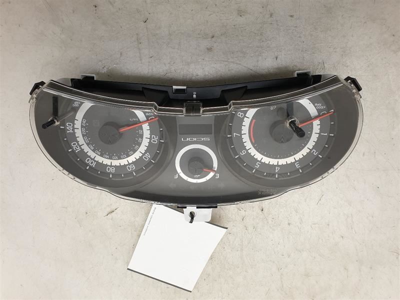 11-13 SCION TC 2.5L FWD MT SPEEDOMETER INSTRUMENT CLUSTER ASSEMBLY