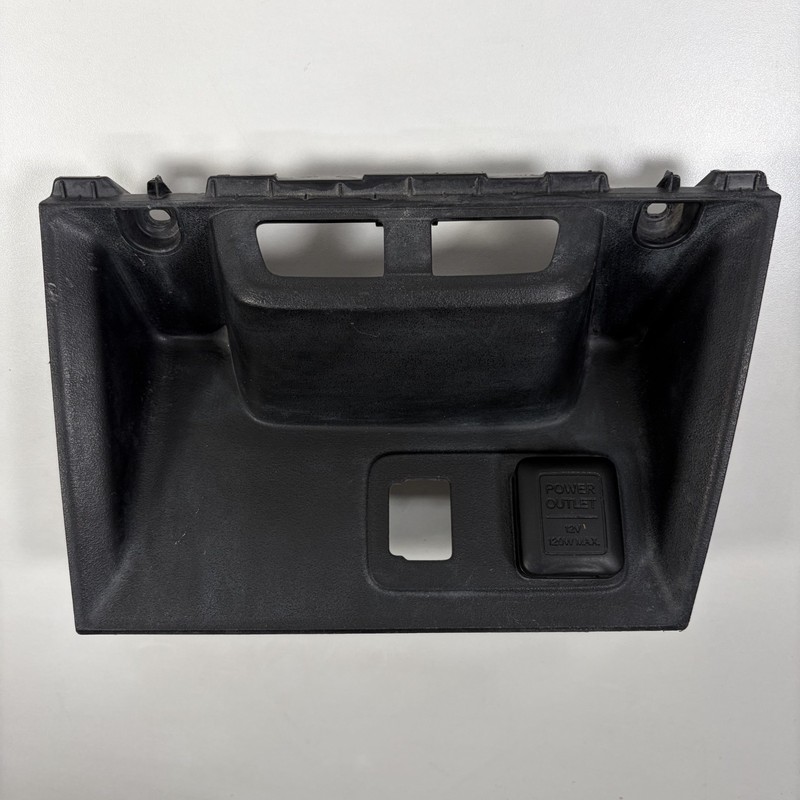 12 Honda Civic EX-L Lower Center Panel w/ Power Outlet Black 77311-TR0-A51ZA OEM