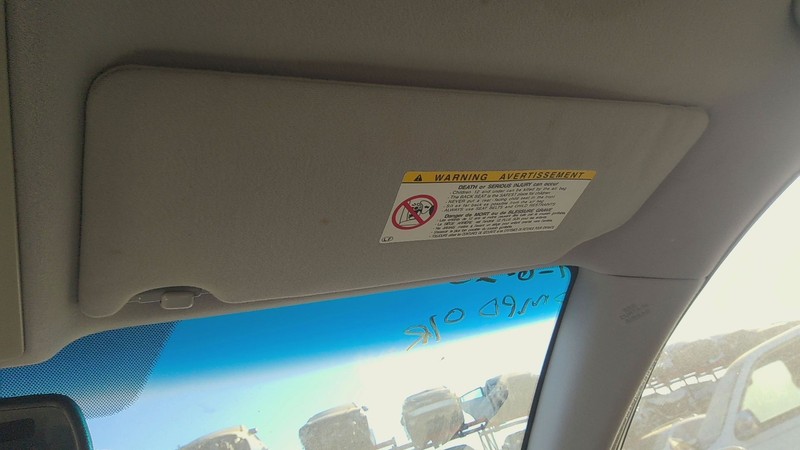 Sun Visor TOYOTA AVALON Right 05 06 07 08 09 10 11 12