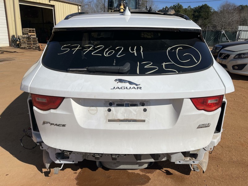 17-20 JAGUAR F-PACE X761 REAR HATCH TRUNK DECKLID TAIL GATE LIFTGATE OEM WHITE