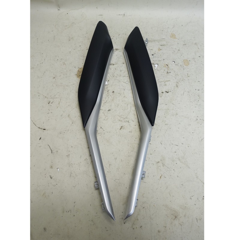 19-25 BMW G20 3-Series G22 G80 Center Console Side Trim Pair Black OEM