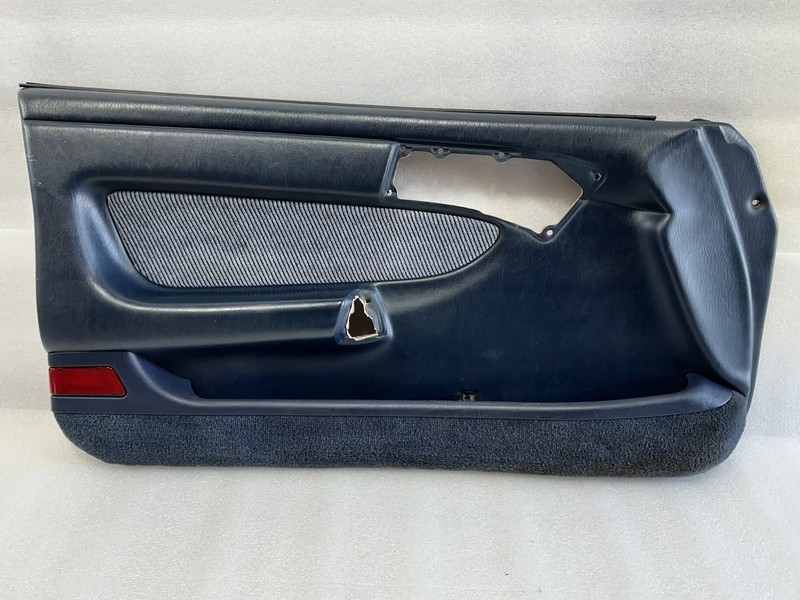 1990 1991 1992 1993 TOYOTA CELICA LEFT DRIVER DOOR TRIM PANEL BLUE FU80