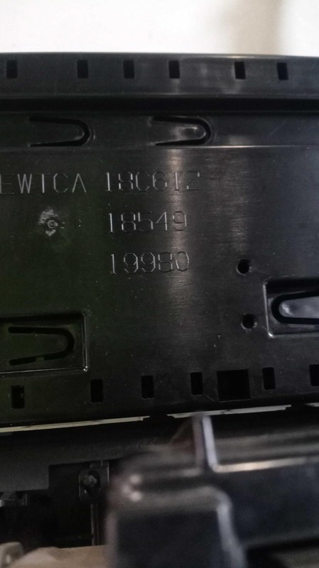 2012 Ford F250SD A/C Selector Switch OEM Used 232060 224k Miles