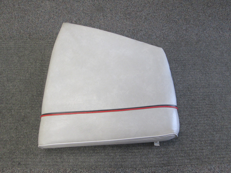1986 Bayliner Capri Boat Seat Cushion Red Stripe