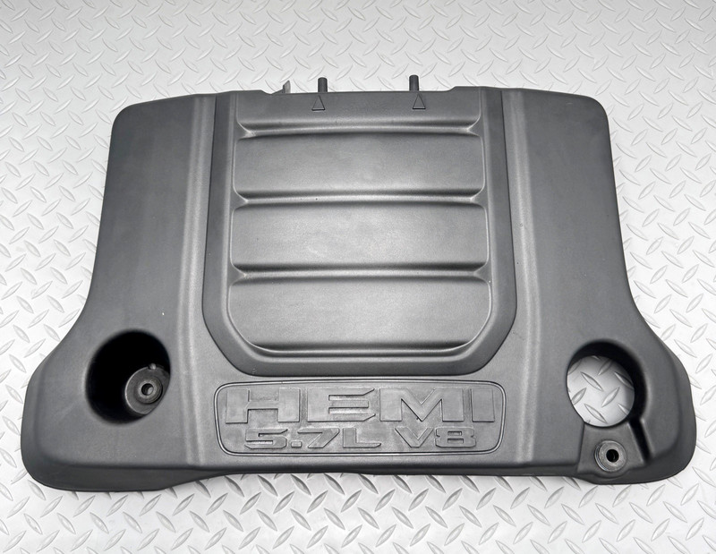 ✅ 2019-2026 RAM 1500 5th Gen PLASTIC ENGINE / MOTOR COVER "HEMI 5.7L V8" OEM