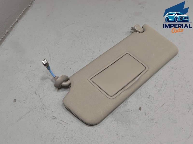 17-22 Honda Pilot Front Windshield Left Driver Side Sun Visor Sunvisor OEM Beige