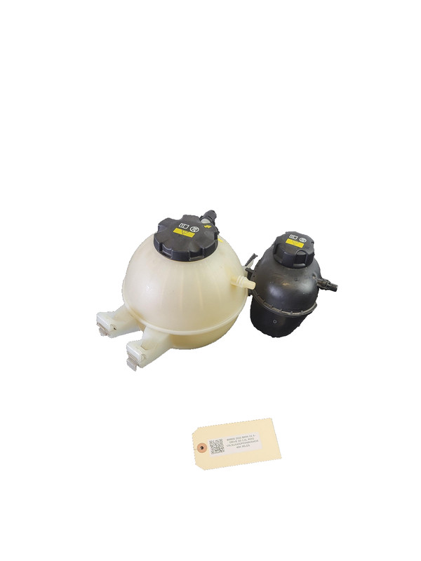 Used Oem BMW Radiator Coolant Tank Reservoir Bottle SET 2018-2024 X3 30i 2.0L