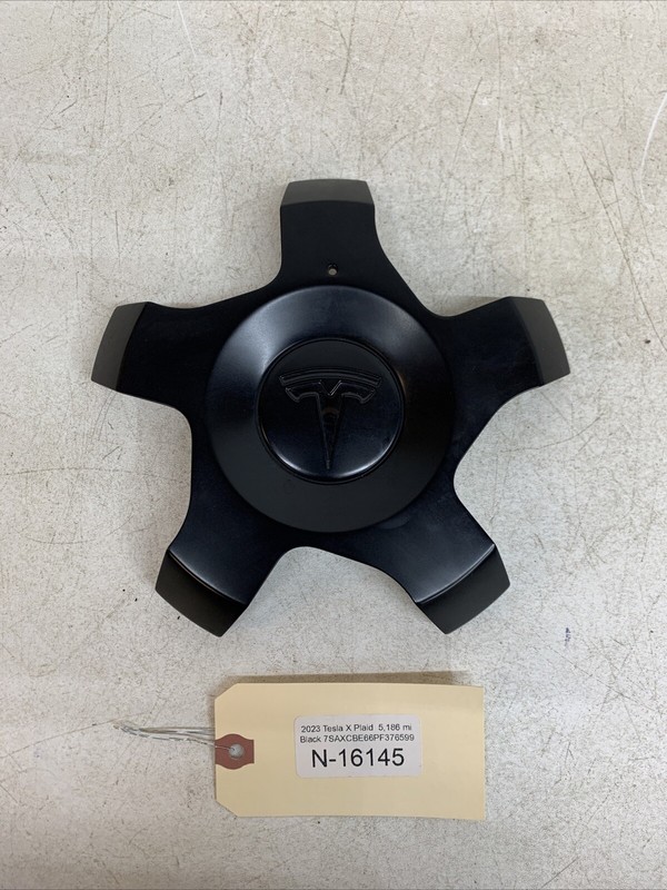 ⚡️2021-2024 TESLA MODEL X TURBINE WHEEL CENTER CAP 1620238-00-A 16145 B98