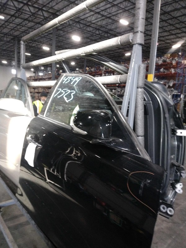 2021 INFINITI Q50 Right Door Black 4DR Sedan Used Deep Scratches OEM 557413