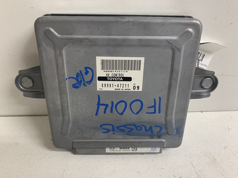 2007-2009 Toyota Prius Hybrid Vehicle Control Module Computer HV 89981-47211