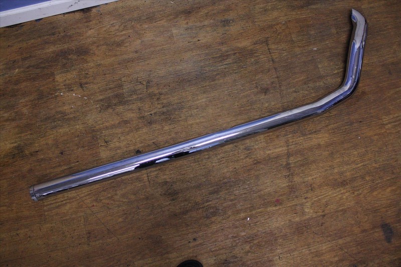 2012 YAMAHA XVS 950 V-STAR EXHAUST HEAT SHIELD GUARD PIPE COVER #2 FR XVS950 12