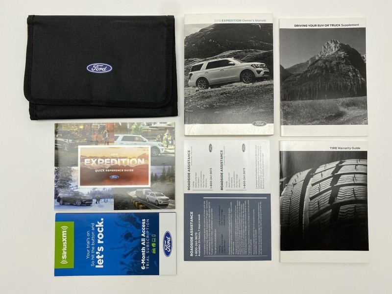Owners Manual 2019 Ford Expedition 86694