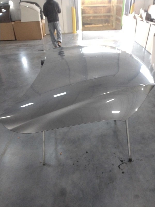 2016 Nissan Pathfinder OEM Hood Panel Grey Good Condition 4DR SUV 651003KA0A