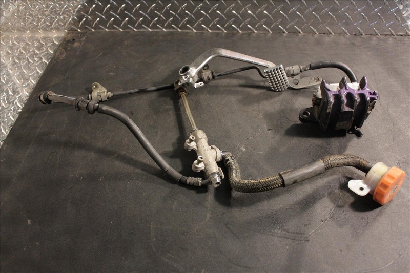 1991 HONDA ST 1100 REAR BRAKE LEVER MASTER CYLINDER CALIPER RESERVOIR ST1100 91