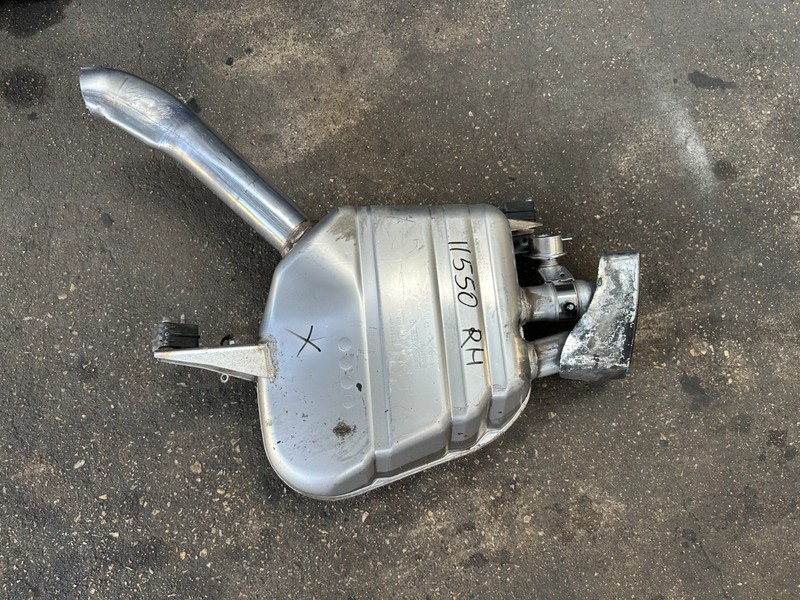 11-16 BMW 550i REAR RIGHT EXHAUST MUFFLER OEM