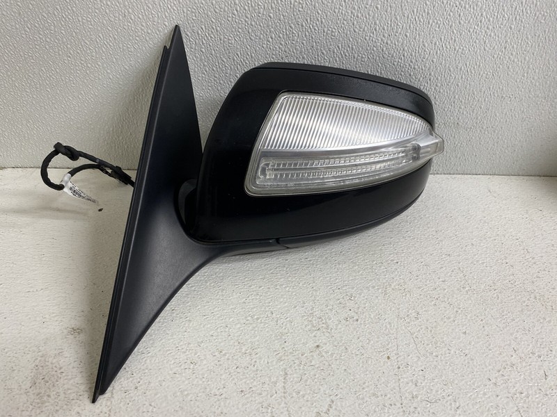 2008 Mercedes C230 Black Left Driver Side View Door Mirror 7 Wire Connector