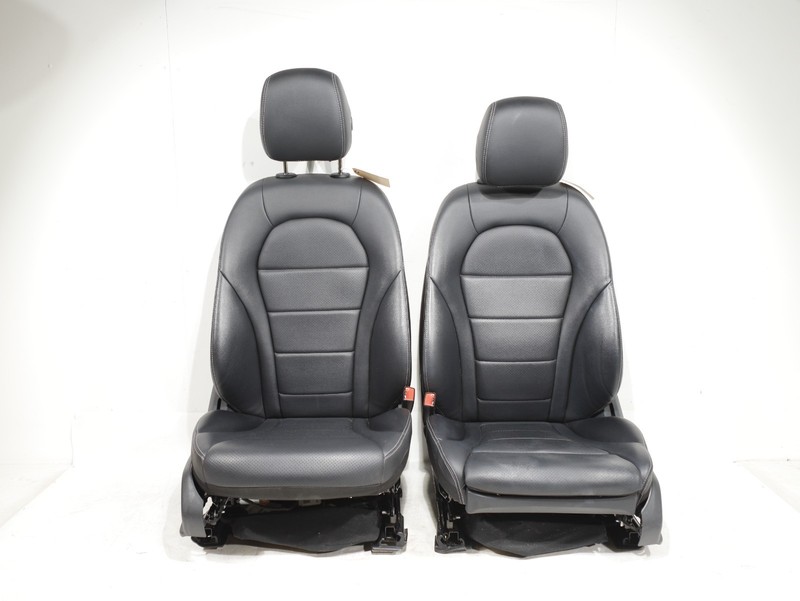 2015 - 2018 Mercedes C300 W205 Complete Seats Front Right & Left Seat Black OEM