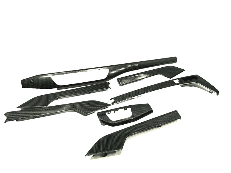 2018-2025 Audi S5 Interior Dashboard Center Console Door Panel Set Carbon OEM