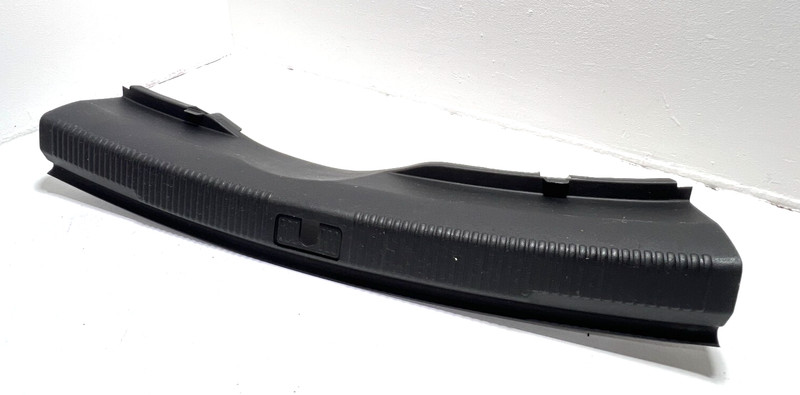 2012-13-2018 AUDI A6 REAR TRUNK LOCK LATCH SILL SCUFF PLATE PANEL TRIM COVER OEM