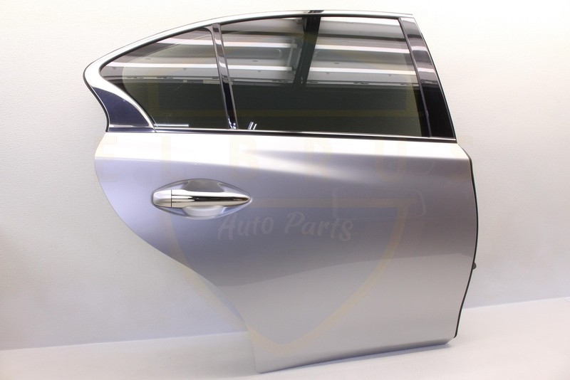 INFINITI Q50 14 - 23 REAR PASSENGER RIGHT DOOR ASSEMBLY *LIQUID PLATINUM K23* IQ